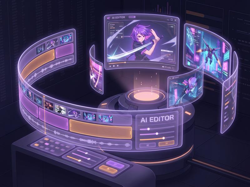 萝莉漫画AI动漫剪辑