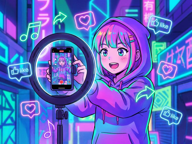 萝莉漫画短动漫创作